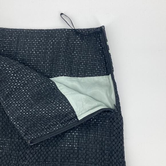 Min.imal Womens Black Green A-line Holiday Skirt Size 12 - Picture 7 of 13